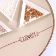 Cuenta Cuadrada Swarovski 5061 5.5 mm Cristal AB x1