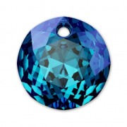 Colgante Swarovski 6430 14 mm Cristal Azul Bermuda x1