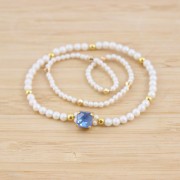 Cabochon Carré Swarovski 4499 10 mm Cristal AB x1