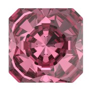 Cabochon Carré Swarovski 4499 6 mm Rosa x1|raw }}