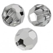 Cuentas redondas PureCrystal 5000 4 mm - Cristal Cromo Claro x20