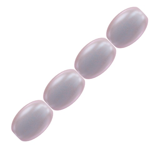 Cuentas de perlas Swarovski Grain de riz 5824 4mm Iridescent Dreamy Rose Pearl x20