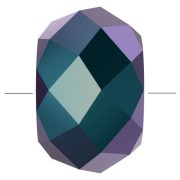 XL Swarovski 5042 perla rondelle 6 mm - Jet Shimmer 2X x1|raw }}