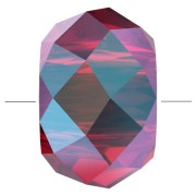 XL Swarovski 5042 perla rondelle 6 mm - Scarlet Shimmer 2X x1|raw }}