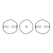 Perla barroca nacarada Swarovski 5841 perla redonda irregular 8 mm Cream Pearl x1