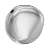 Nacarado barroco Swarovski 5842 perla irregular 10 mm Gris claro Perla x1