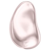 Perla barroca nacarada Swarovski 5843 gota irregular 12 mm Rosaline Pearl x1|raw }}