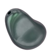 Perla barroca nacarada Swarovski 5843 gota irregular 12 mm Irid Tahitian Look x1