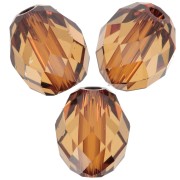Briolette Swarovski 5044 oliva perla 7x6 mm - Ámbar claro x1|raw }}