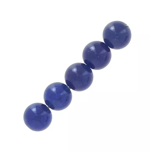 Cuentas Ágata Blue 10 mm x5