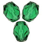 Briolette Swarovski 5044 oliva perla 9.5x8 mm - Majestic Green x1|raw }}