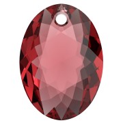 Swarovski 6438 Colgante talla elíptica 9 mm - Scarlet x1