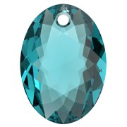 Swarovski 6438 Colgante talla elíptica 11,5 mm - Circón azul x1|raw }}