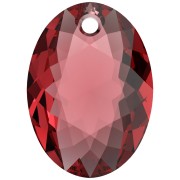 Colgante Swarovski 6438 Elliptic Cut Pendant 16 mm - Escarlata x1