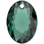 Swarovski 6438 Colgante talla elíptica 16 mm - Esmeralda x1|raw }}
