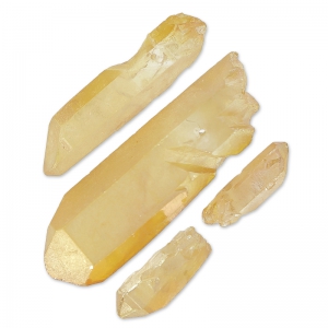 Colgantes Puntas de Cristal 10-50 mm Light Peach x4