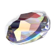 Cuentas planas redondas - 6 mm - Thin Round Swarovski 5034 - Cristal AB x6