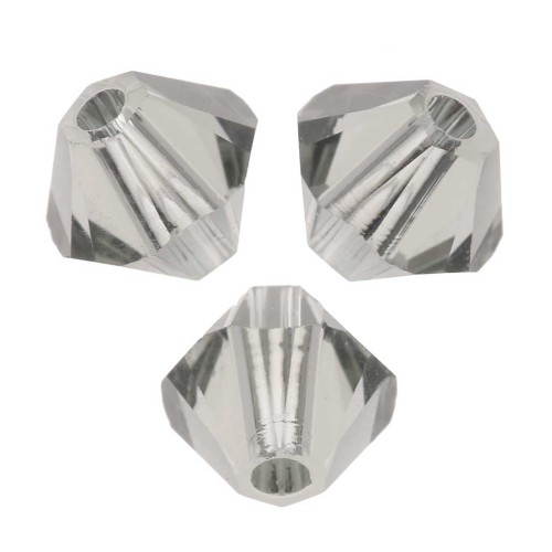 Toupies en cristal Swarovski 5328 3 mm Black Diamond x50