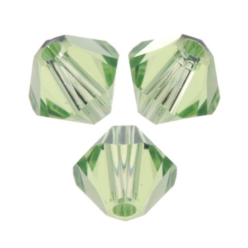 Toupies en cristal Swarovski 5328 3 mm Peridot x50