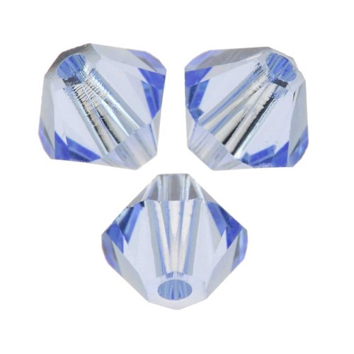Toupies en cristal Swarovski 5328 3 mm Light Sapphire x50