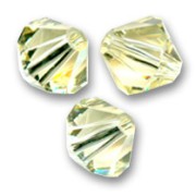 Peonzas de cristal Swarovski 5328 3 mm Jonquil x50