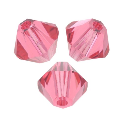 Peonzas de cristal Swarovski 5328 3 mm Padparadscha x50