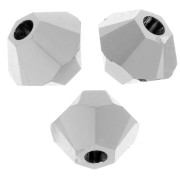 Swarovski 5328 Peonzas de cristal de 3 mm - Crystal Comet Plateado Light 2X x50