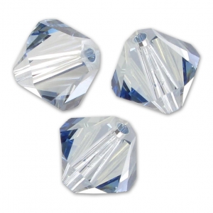 Peonzas de cristal Swarovski 5328 3 mm Crystal Blue Shade x50
