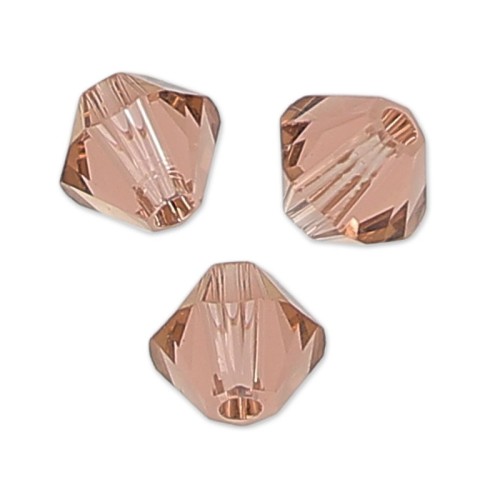 Peonzas de cristal Swarovski 5328 3 mm Blush Pink x50