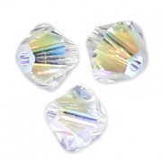 Peonzas de cristal Swarovski 5328 3 mm Crystal Shimmer 2X x50