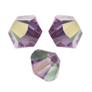 Tupis de Cristales de Swarovski 5328 3 mm Iris AB x50