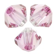 Peonzas de cristal puro 5328 3 mm - Dark Rose x50