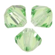 Peonzas de cristal Swarovski 5328 3 mm - Reinvented Peridot x50