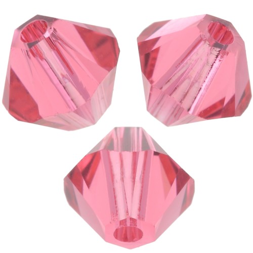 Peonzas de cristal Swarovski 5328 4 mm Padparadscha x50