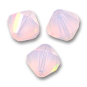 Toupies en cristal Swarovski 5328 4 mm Rose Water Opal x50
