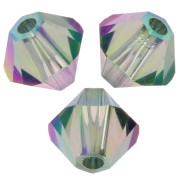 Peonzas de cristal Swarovski 5328 4 mm Crystal Paradise Shine 2X x50