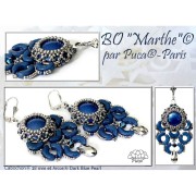 Tupis en cristal Swarovski 5328 4 mm Majestic Blue x50