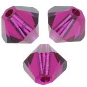 Toupies en cristal Swarovski 5328 5 mm Ruby x20