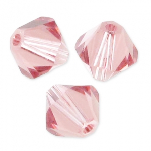 Toupies en cristal Swarovski 5328 5 mm Blush Rose x20