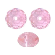 Redondo plano Swarovski 5040 6 mm Rosa claro x1