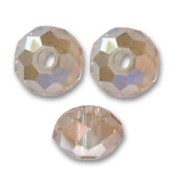 Cristal plano redondo Swarovski 5040 6 mm Golden Shadow x1