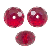 Redondo plano Swarovski 5040 6 mm Light Siam x1