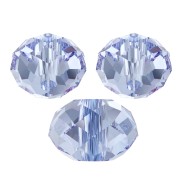 Redonda aplanada Swarovski 5040 6 mm Light Sapphire x1|raw }}
