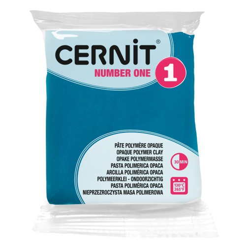 Pasta Cernit Number One opaca - Azul pato (n.º 230) x 56 g