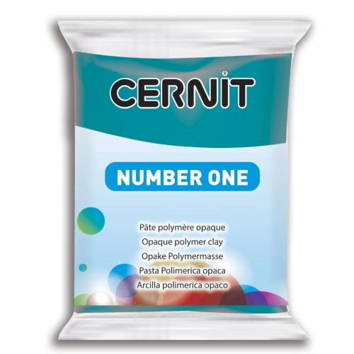 Pasta Cernit Number One opaca - Azul pato (n.º 230) x 56 g