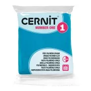 Pasta Cernit Number One opaca - Azul turquesa (n.º 280) x 56 g