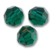 Bolas Swarovski 5000 4 mm Emerald  x20