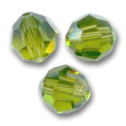 Bolas Swarovski 5000 6 mm Olivine  x6