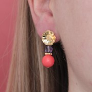 Bolas Swarovski 5000 6 mm Crystal Rose Gold x6