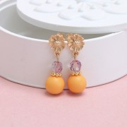 Swarovski 5000 perlas redondas de 6 mm - Rosa oscuro x6